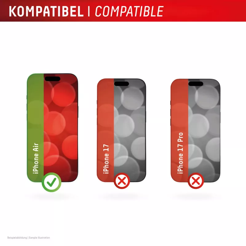 Displex ochranná fólia displeja (10H) pre Apple iPhone Air, Eco montážny rámik, odolná proti poškriabaniu
