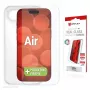 Displex ochranná fólia displeja + puzdro pre Apple iPhone Air, Eco montážny rámik, odolná proti poškriabaniu