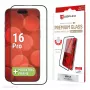 Displex Premium Anti-Reflex Screen Protector (antireflexná plná ochrana, 10H) pre Apple iPhone 16 Pro, Eco montážny rám, plná ochrana
