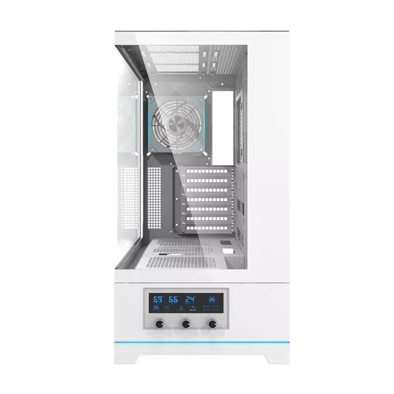 Počítačová skriňa Darkflash DY451 PRO, ATX, biela