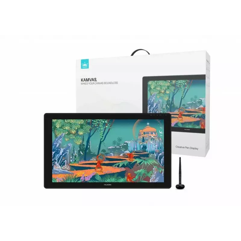 Huion Kamvas 24 GS2401 grafický tablet s displejom, 23,8-palcový QHD 2560 x 1440 IPS, 120 % sRGB, 8192 úrovní tlaku