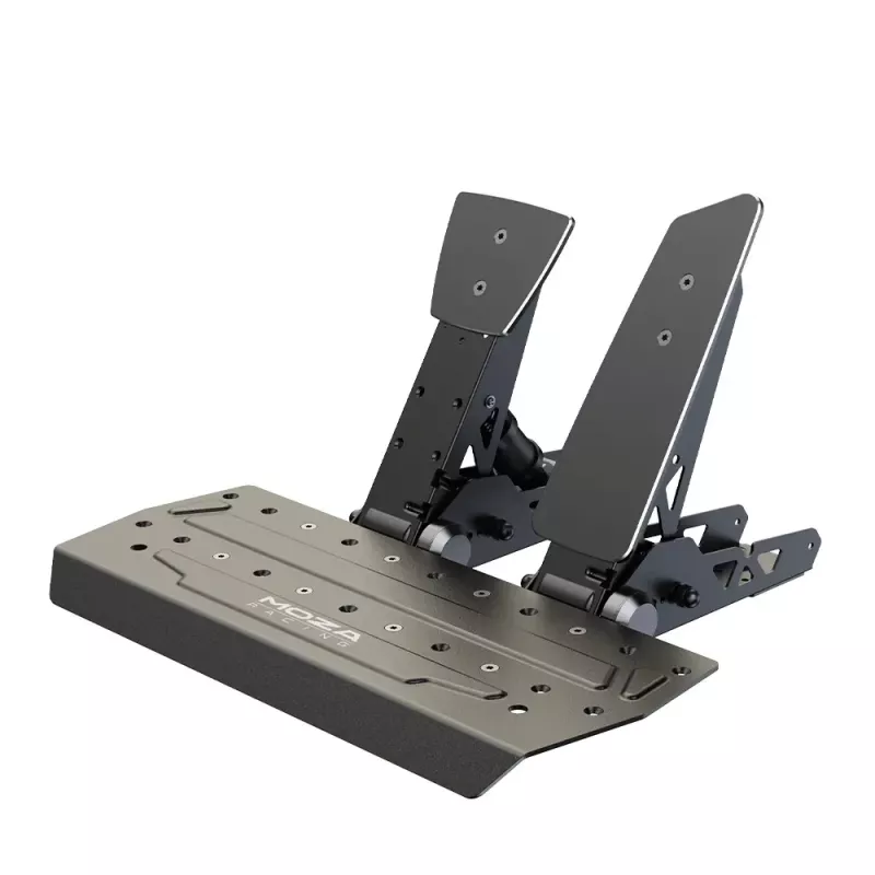 Moza Racing SR-P pedál (plyn + brzda), pedále, PC, tlak + uhol, 100 kg, nastaviteľný, nastaviteľný