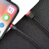 USB-A na Lightning kábel Baseus CALKLF-C19 2 m – hliníkové puzdro, 1,5 A, čierno-červený