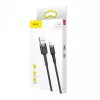 Baseus Cafule CALKLF-AG1 kábel USB-A na Lightning, 2,4 A, 0,5 m, čierny/sivý