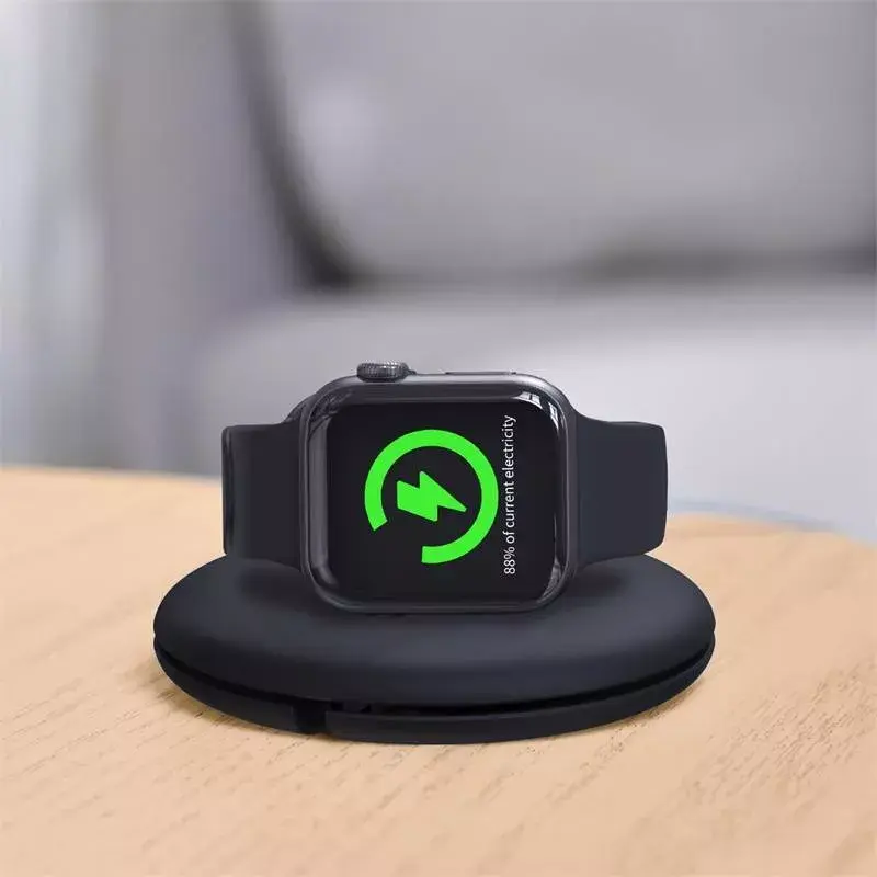 Baseus organizér pre nabíjačku Apple Watch ACSLH-01 — čierny, stojan pre magnetický nabíjací puk