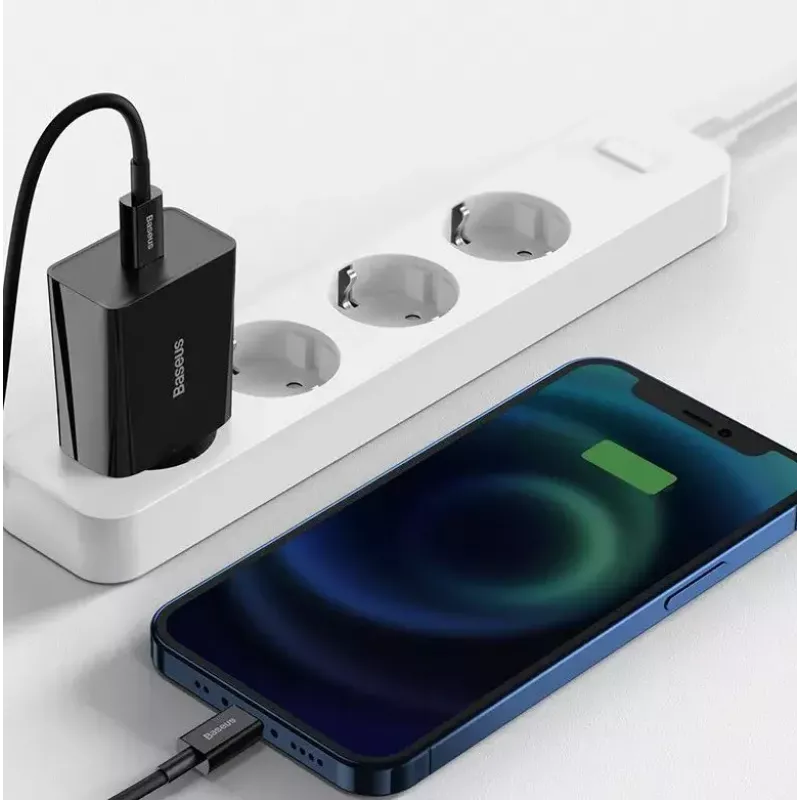 Nabíjačka Baseus Speed Mini smartfón čierna