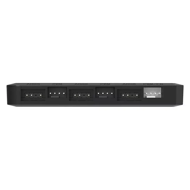Ovládač ventilátorov darkFlash RC2 4-Pin PWM sivý