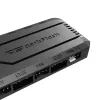 Ovládač ventilátorov darkFlash RC2 4-Pin PWM sivý
