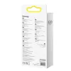 USB 2.0 dátový kábel Baseus Jelly Lightning na USB-A 1,2 m, čierny