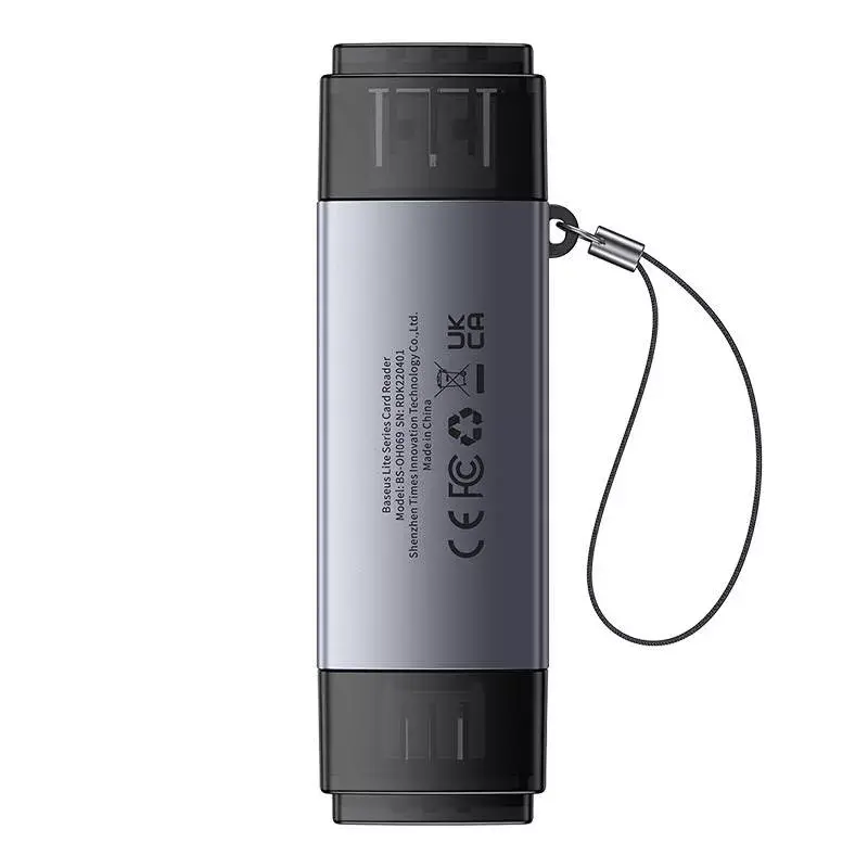 Čítačka kariet Baseus čítačka pamäťových kariet Lite Series WKQX060113 podpora USB a USB-C
