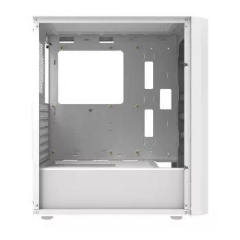 Počítačová skriňa Darkflash DK351 WHITE Midi Tower, Micro ATX/ATX/ITX, temperované sklo, biela, 200×390×450 mm