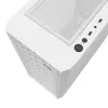 Počítačová skriňa Darkflash DK351, biela, so 4 RGB ventilátormi
