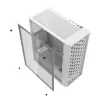 Počítačová skriňa Darkflash DK351, biela, so 4 RGB ventilátormi