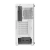 Počítačová skriňa Darkflash DK351, biela, so 4 RGB ventilátormi