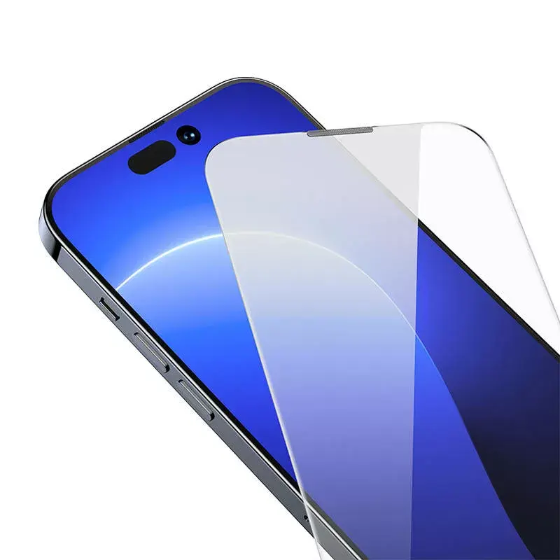 Tvrdené sklo ochranná fólia displeja Baseus Crystal pre iPhone 14 Pro 0,3 mm, prachotesná, 2 ks