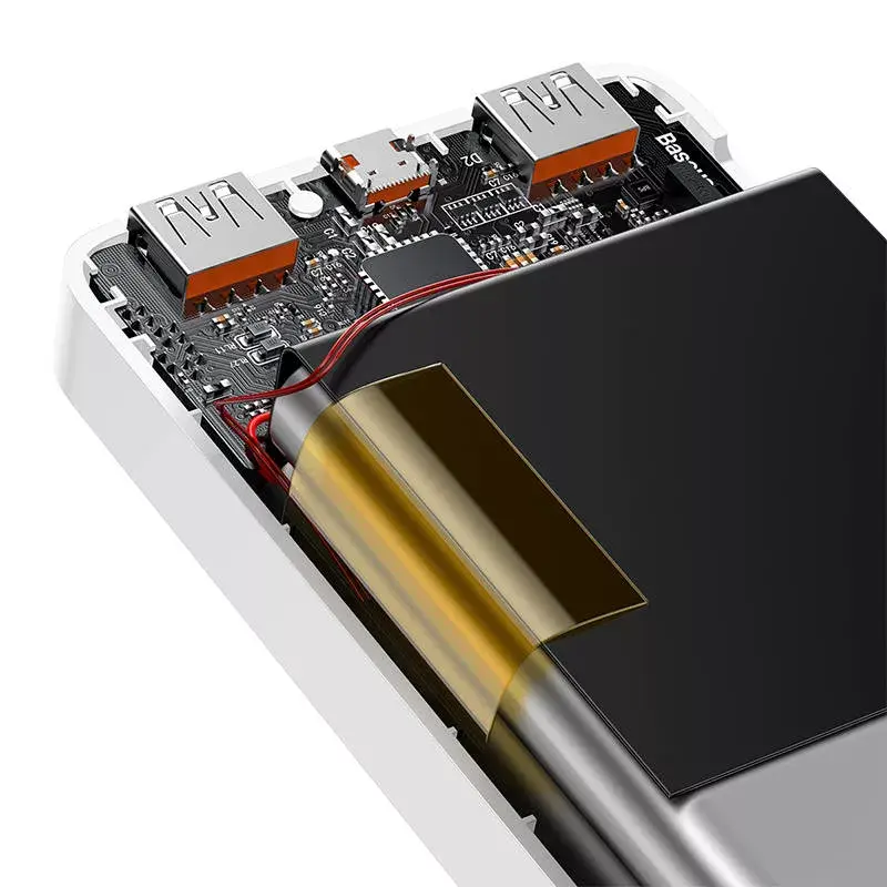 Powerbank Baseus Bipow 10000mAh, 20W (biela)