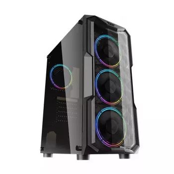 Počítačová skriňa Darkflash Aquarius Acrylic ATX čierna