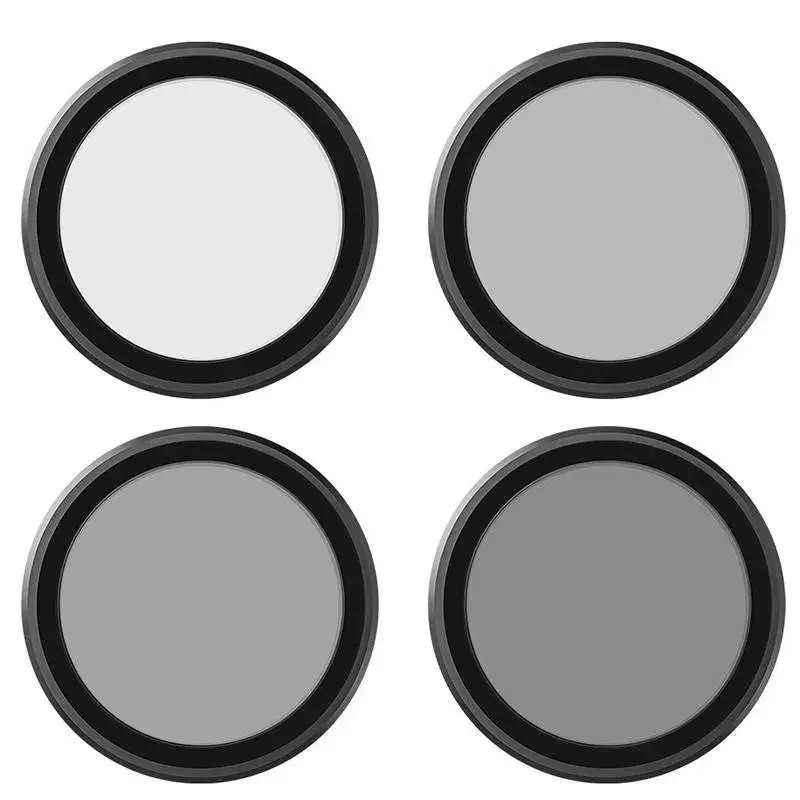 Telesin sada filtrov pre DJI Osmo Action 3/4/5 – CPL, ND8, ND16, ND32 (sada 4 ks)