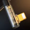 Kábel USB-A na Lightning zahnutý Joyroom S-UL012A6 1,2 m, čierny