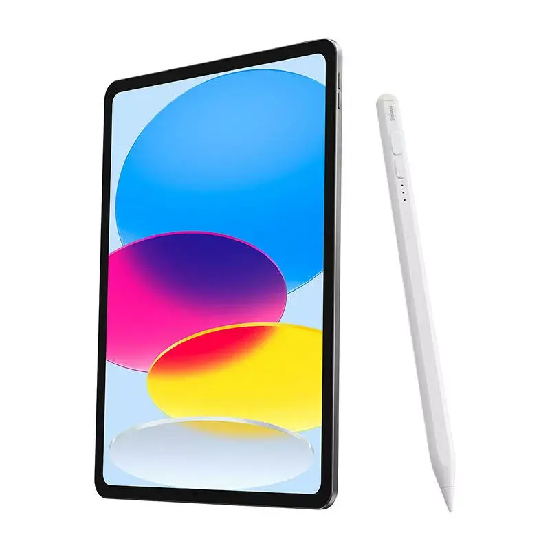 Stylus Baseus SXBC060402 Active s LED indikátormi — biely