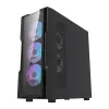 Počítačová skriňa Darkflash DK431 Glass, ATX, čierna