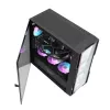 Počítačová skriňa Darkflash DK431 Glass, ATX, čierna