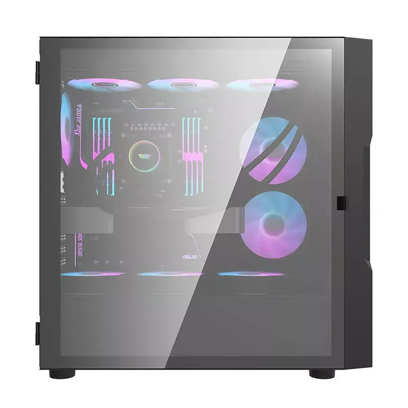 Počítačová skriňa Darkflash DK431 Glass, ATX, čierna