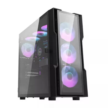 Počítačová skriňa Darkflash DK431 Glass, ATX, čierna