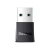 Baseus BA07 Mini Bluetooth adaptér pre PC, USB 5.3 bezdrôtový Bluetooth dongle prijímač - čierny