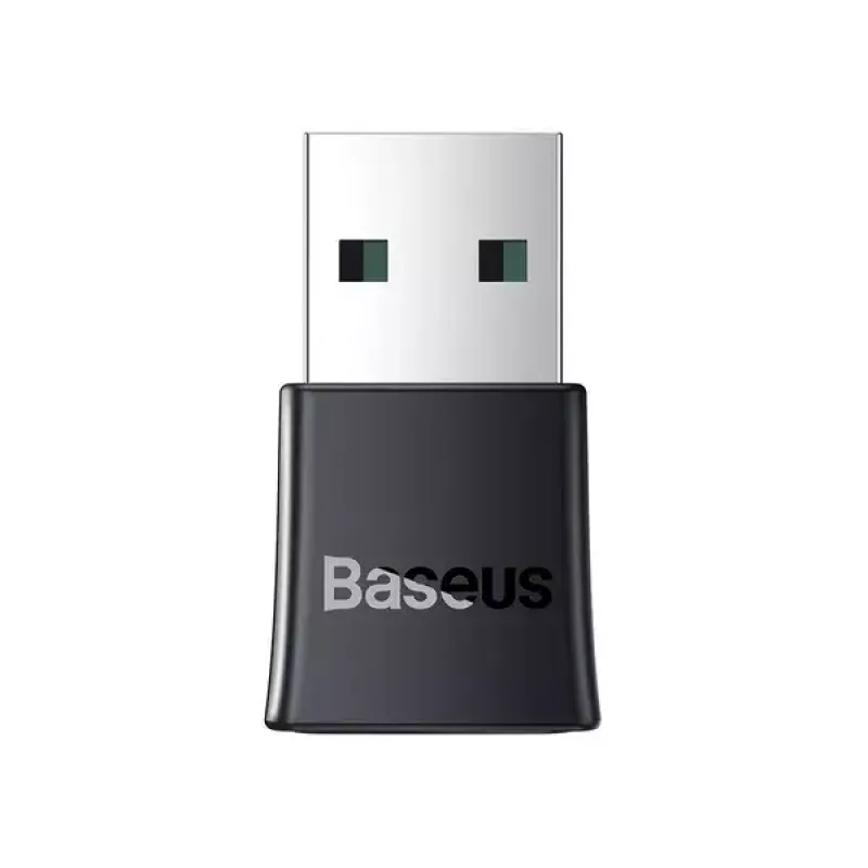 Baseus BA07 Mini Bluetooth adaptér pre PC, USB 5.3 bezdrôtový Bluetooth dongle prijímač - čierny