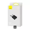 Baseus BA07 Mini Bluetooth adaptér pre PC, USB 5.3 bezdrôtový Bluetooth dongle prijímač - čierny