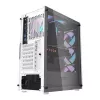 Počítačová skriňa Darkflash DK352 Plus ATX čierna a biela