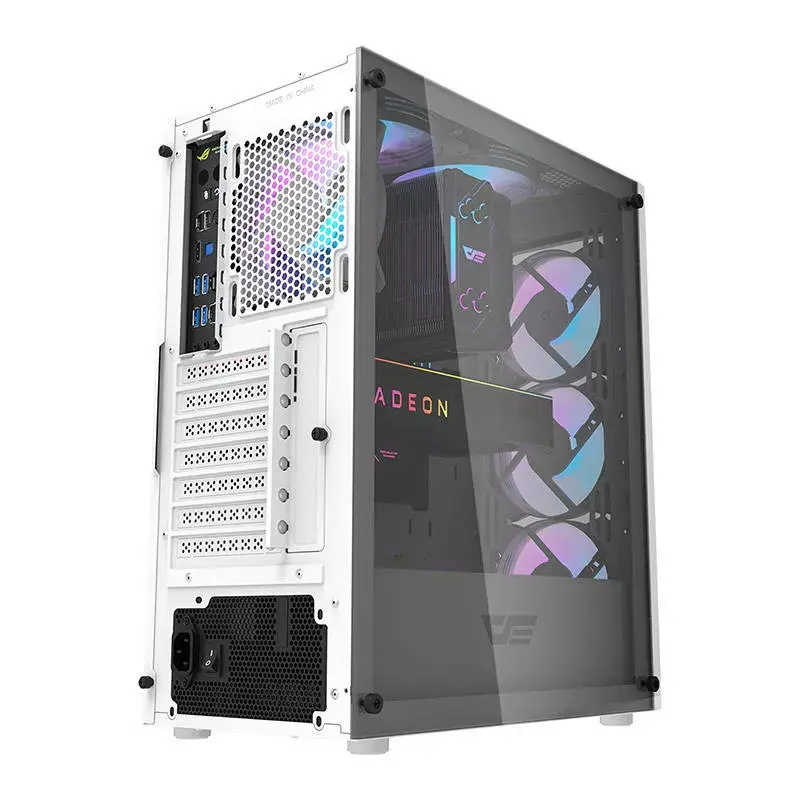 Počítačová skriňa Darkflash DK352 Plus ATX čierna a biela