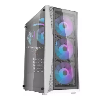Počítačová skriňa Darkflash DK352 Plus ATX čierna a biela