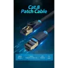 Sieťový kábel Vention Cat.8 S/FTP RJ-45 na RJ-45 3 m, 40GbE, 2000 MHz, čierny