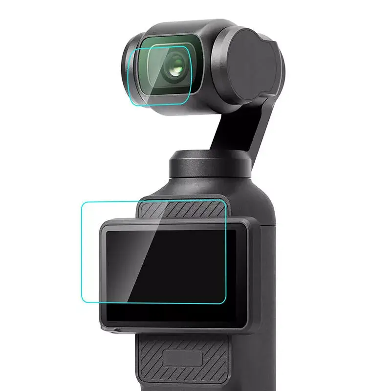 Tvrdené ochranné sklo na objektív a displej Puluz pre DJI OSMO Pocket 3 PU950T