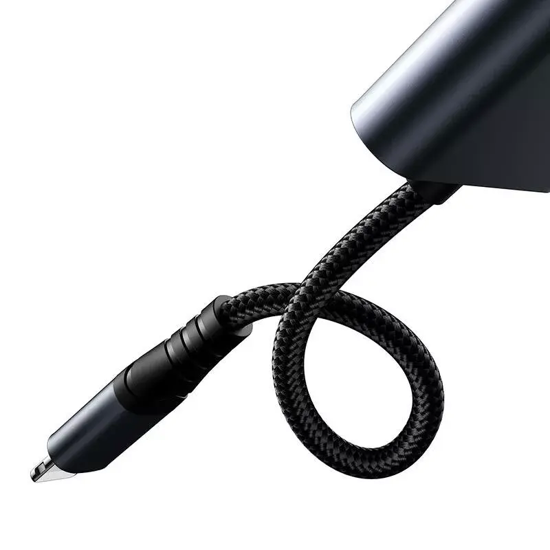 2-in-1 audio adaptér Joyroom SY-L01 Lightning na 3,5 mm + Lightning, čierny