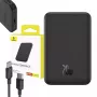 Magnetická mini powerbank Baseus 5000mAh 20W (čierna)