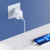 CHOETECH PD8007 GaN USB-C nabíjačka 45 W, PD3.0, QC3.0, PPS, EU, biela