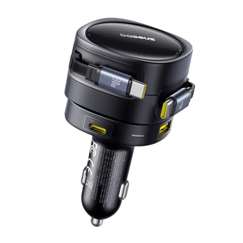 Auto nabíjačka Baseus Enjoyment Max 90W s USB-C a USB-A portami