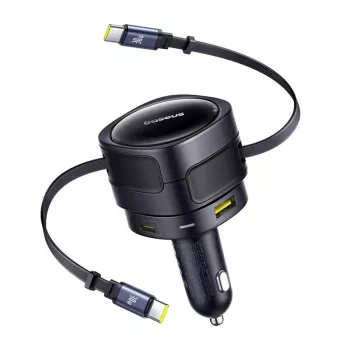 Auto nabíjačka Baseus Enjoyment Max 90W s USB-C a USB-A portami