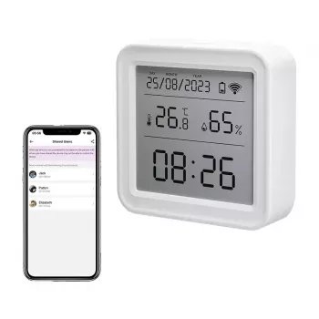 Senzor teploty a vlhkosti Gosund ST17 Zigbee s LCD displejom
