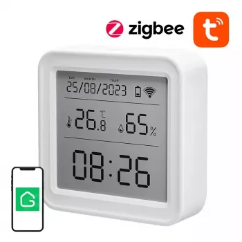 Senzor teploty a vlhkosti Gosund ST17 Zigbee s LCD displejom
