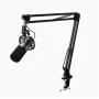 Podcastový mikrofón MAONO PD200X čierny — káblový XLR/USB-C, citlivosť -52 dB, 40–16000 Hz