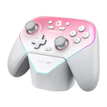 Bezdrôtový ovládač GameSir SuperNova T4n Pro ružový — Bluetooth, ergonomický dizajn pre ručné držanie