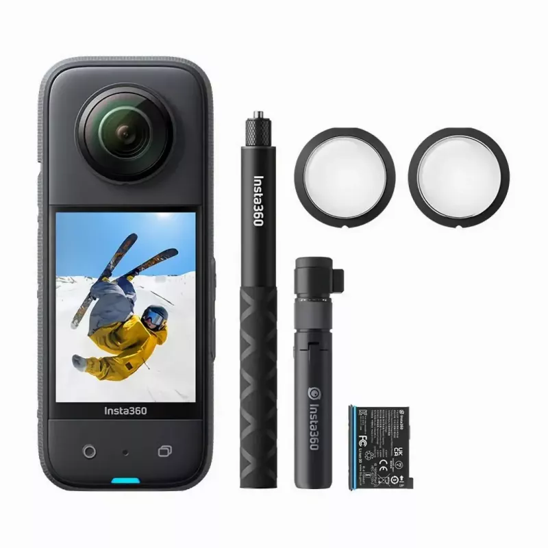 360 kamera Insta360 X3 vodotesná 5.7K - Insta360 X3 5.7K 360° vodotesná akčná kamera