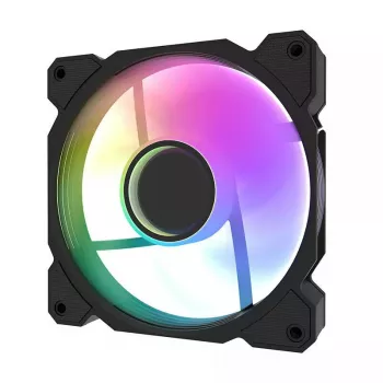 Chladiaci ventilátor Darkflash DR08 (čierna) — ventilátor do skrine/CPU, model DR08 čierna