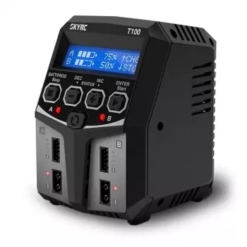 SkyRC T100 nabíjačka batérií AC, nabíjací prúd 5A