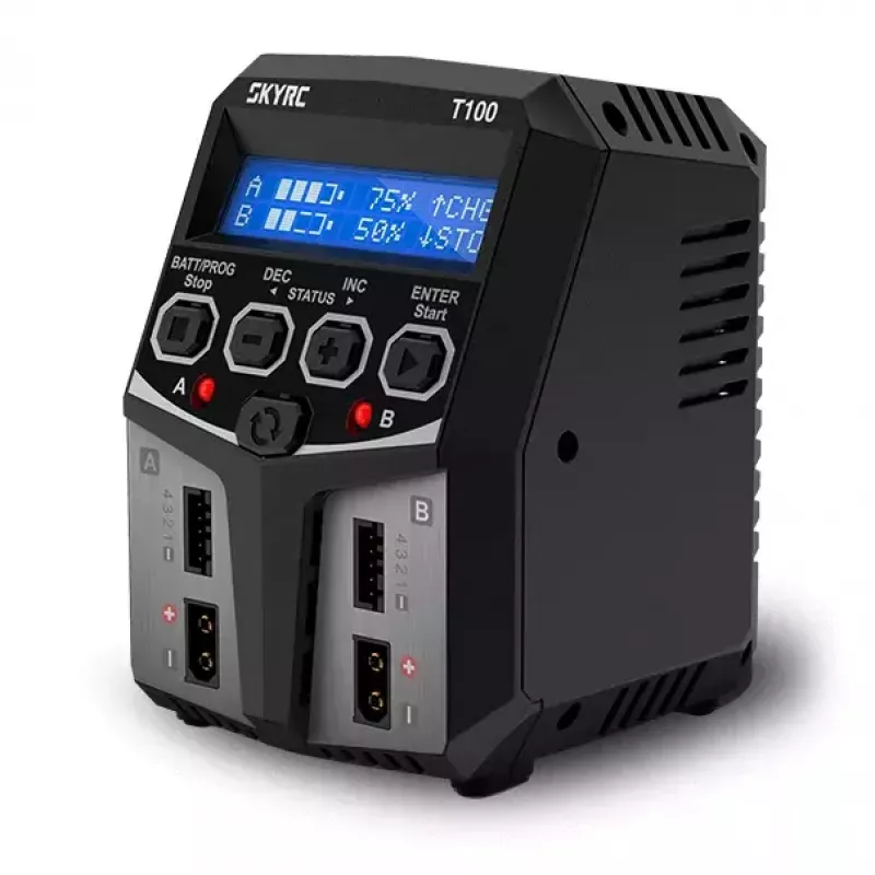 SkyRC T100 nabíjačka batérií AC, nabíjací prúd 5A
