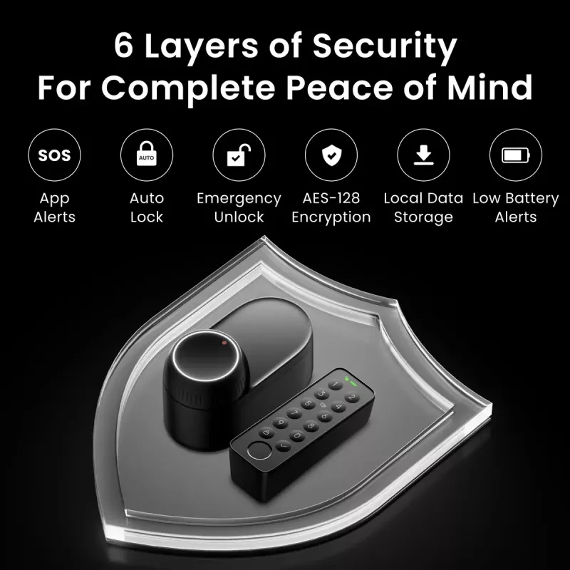 Smart Lock SwitchBot W5600000 so vzdialeným prístupom a bezpečnostnými funkciami